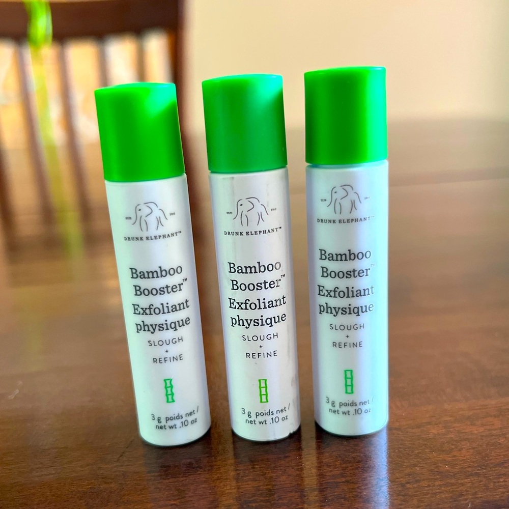4 Brand-new Drunk Elephant Bamboo Boosters
